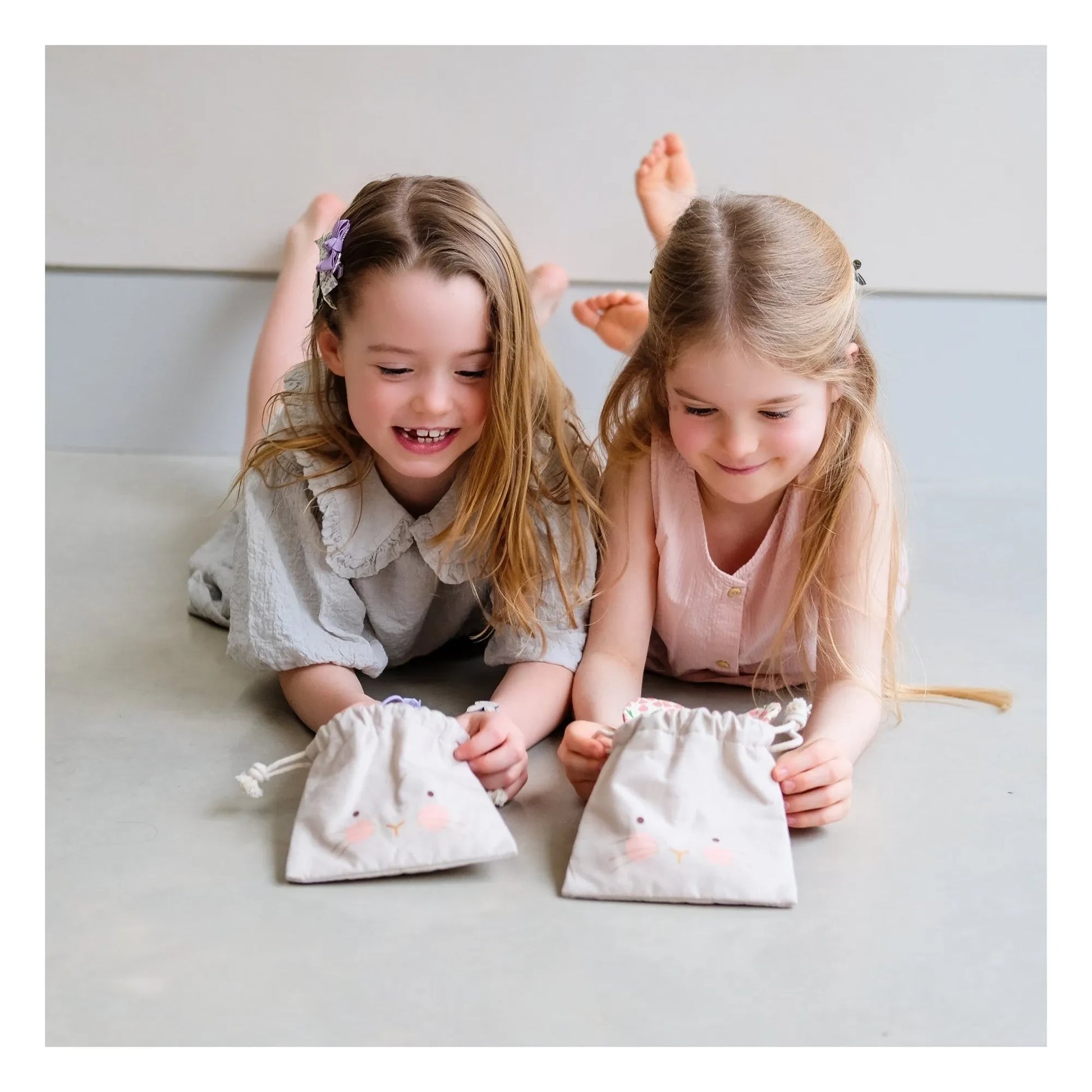 Mimi & Lula - Easter Bunny pouch | Green