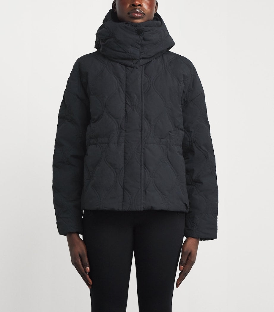 Canada Goose Black Quilted Alessia Down Jacket