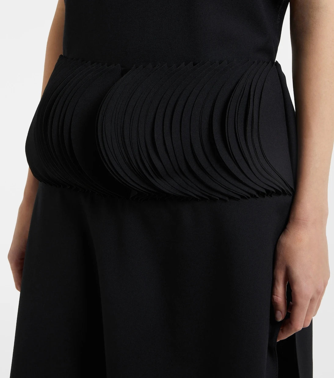 Alaïa - Milfeuil midi dress