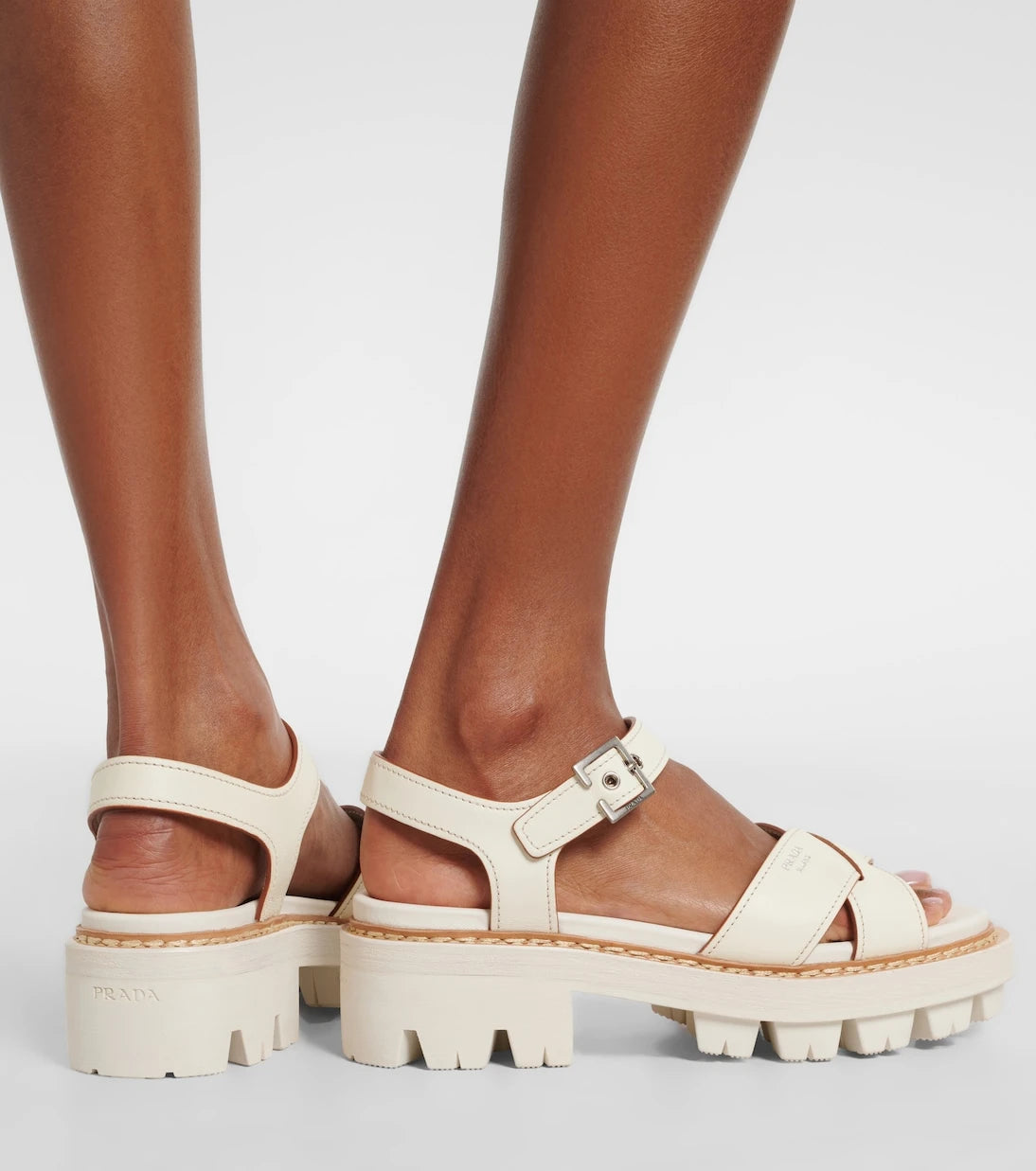 Prada - Leather sandals