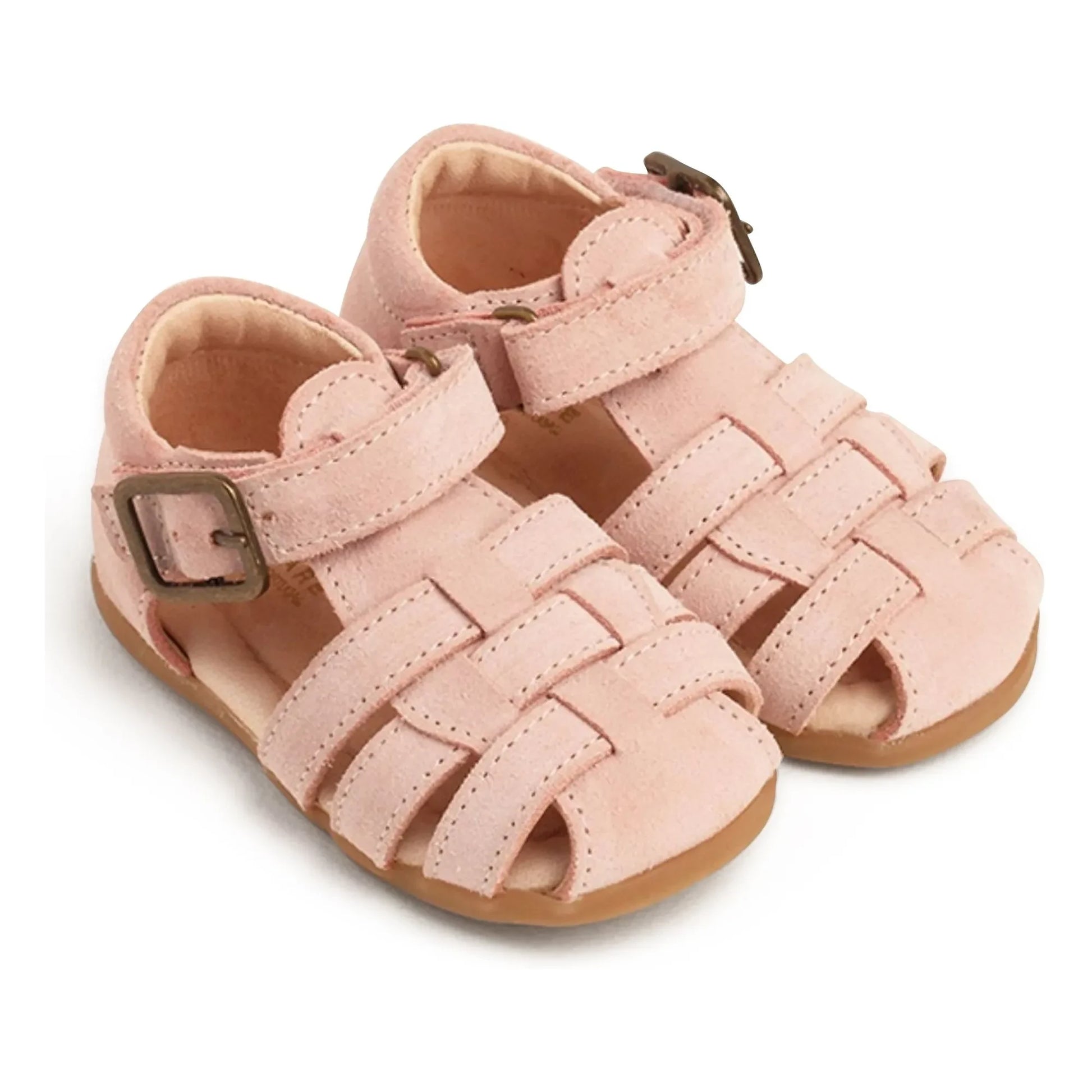 Lazare - Ernest Suede sandals | Powder pink