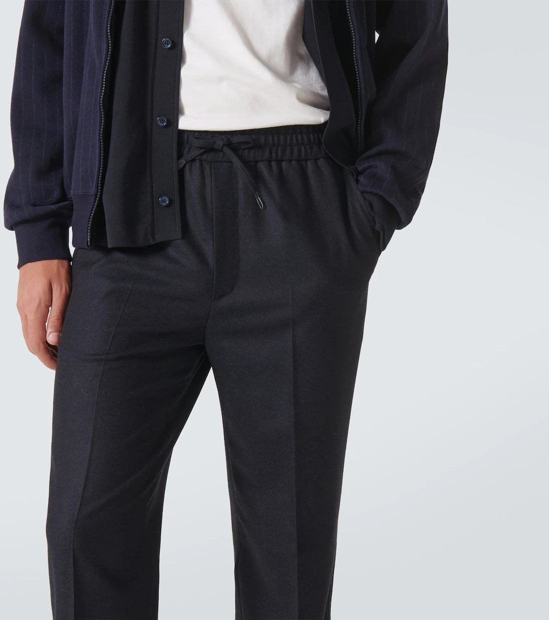 Brioni - Asolo wool twill straight pants