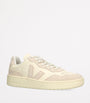 Veja Beige Leather V-90 Sneakers