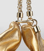 Jimmy Choo Gold Metallic Callie Clutch Bag