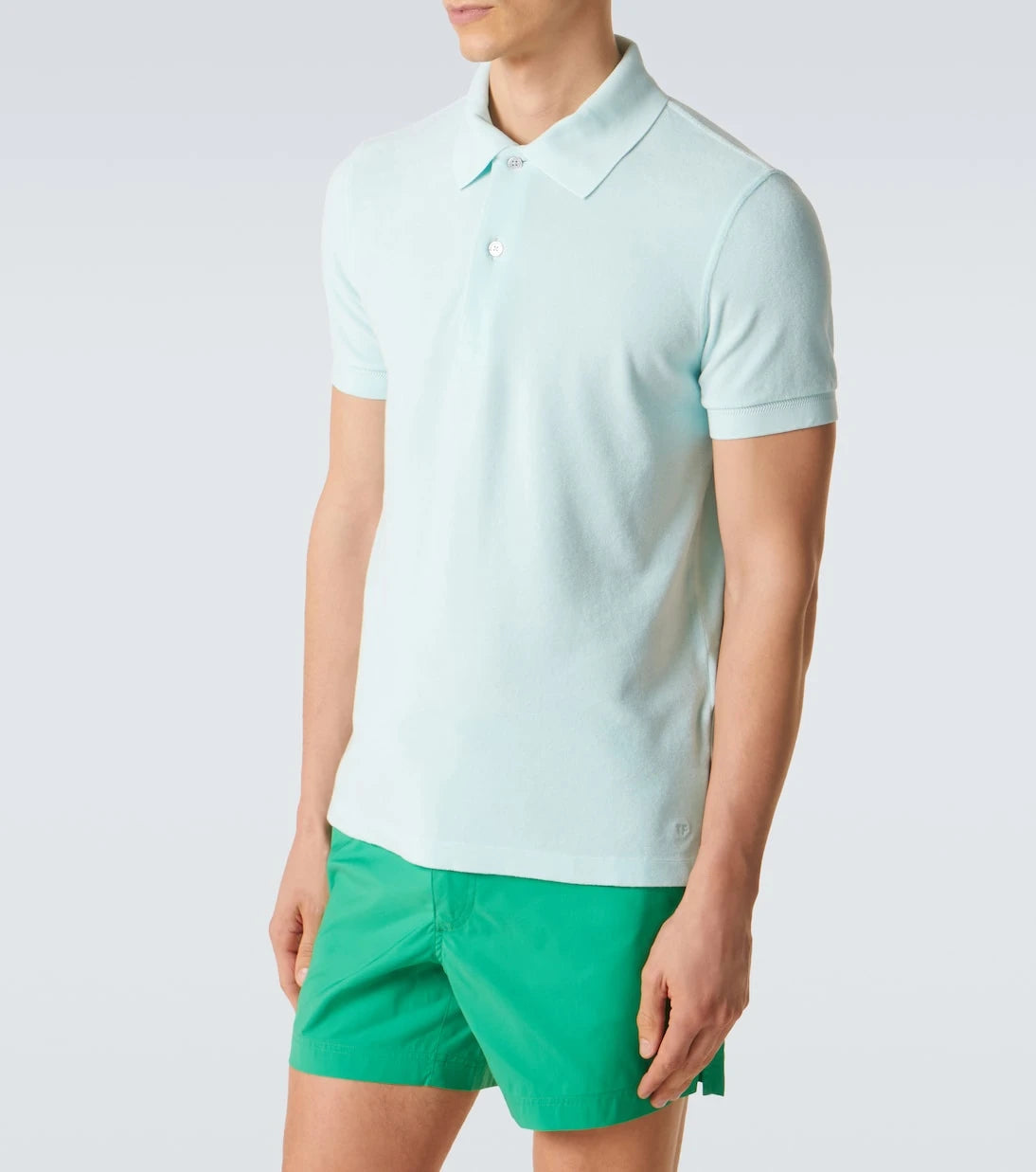 Tom Ford - Cotton-blend terry polo shirt