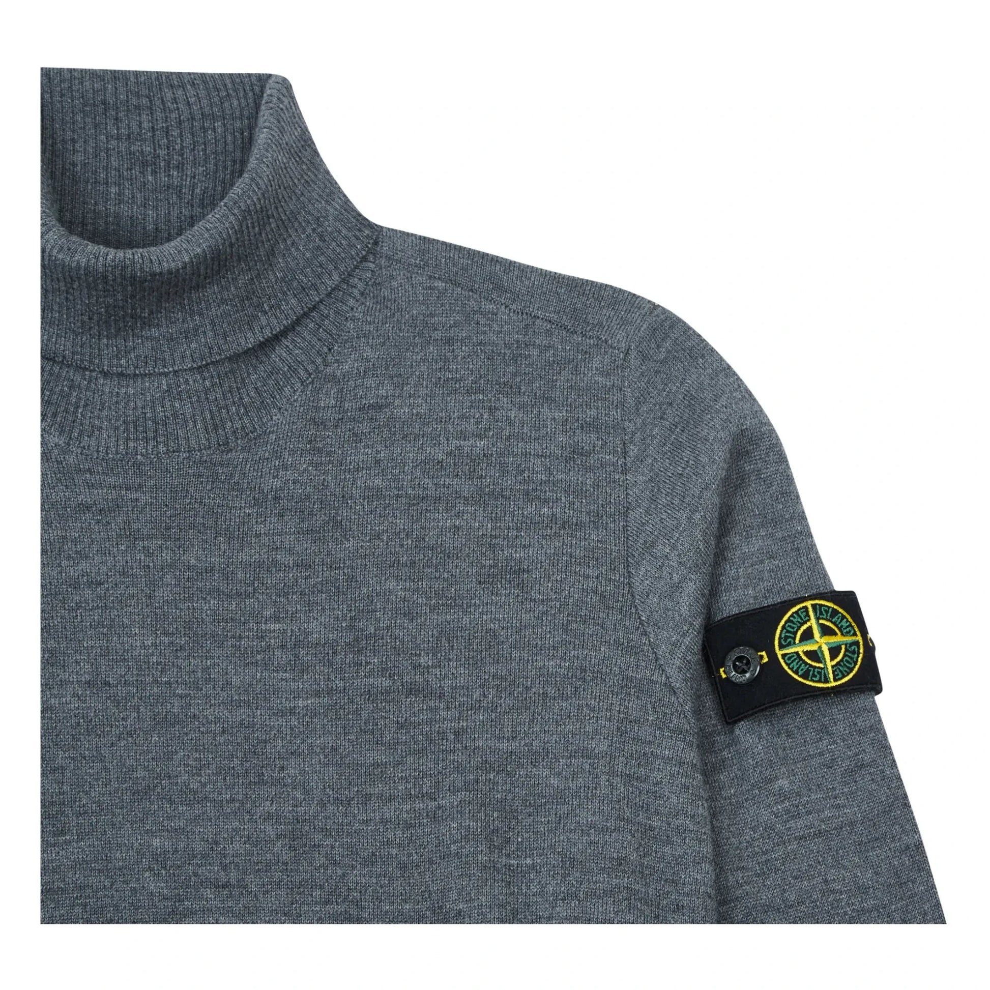 Stone Island - Funnel Neck Sweater | Grey
