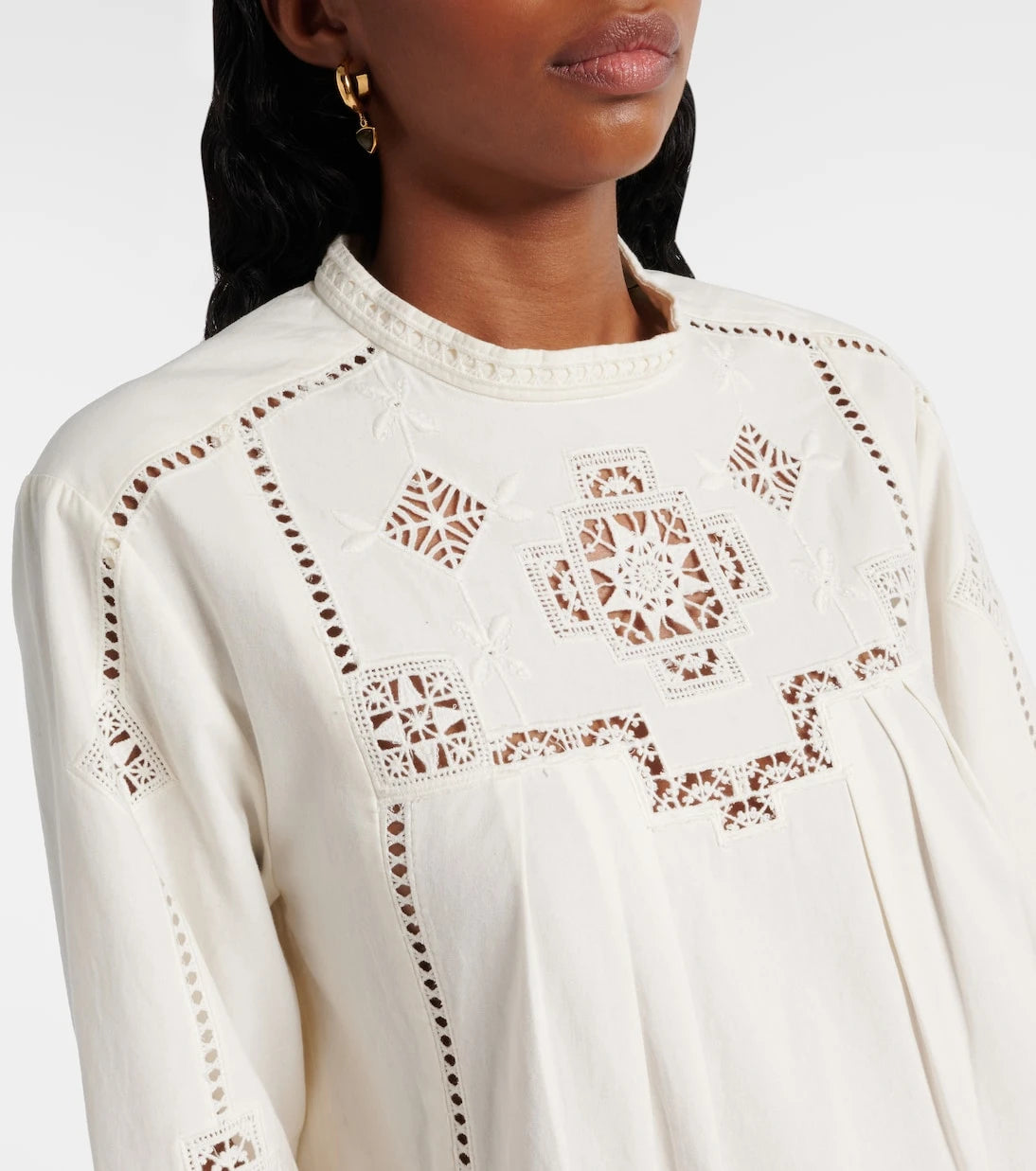 Isabel Marant - Severine macramé cotton top