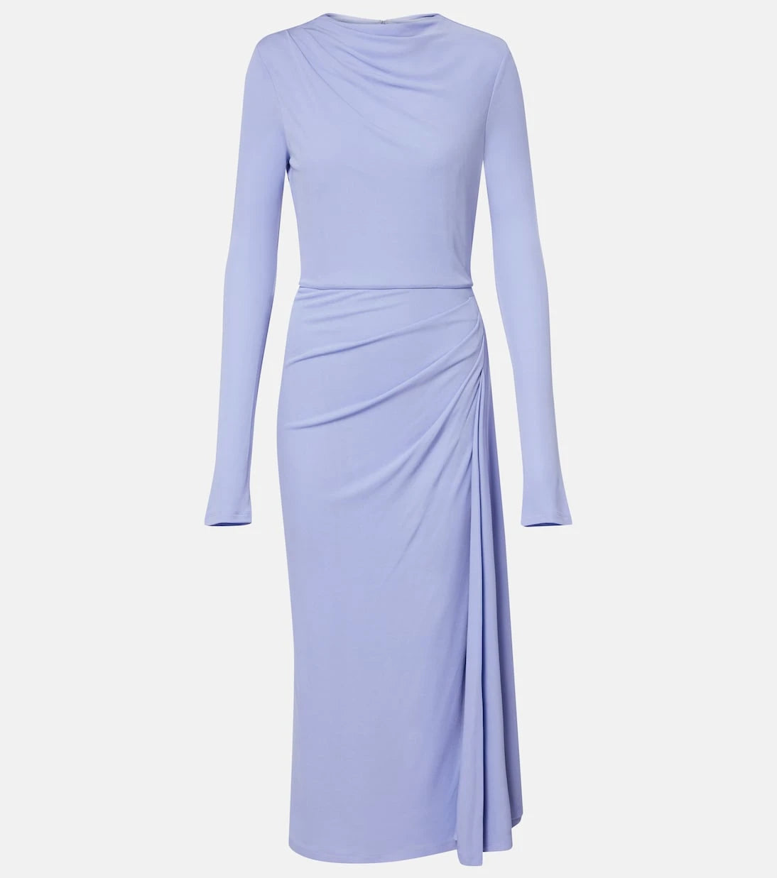 Erdem - Draped jersey midi dress