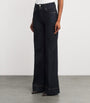 Alice+Olivia Black Perfect Flared Jeans