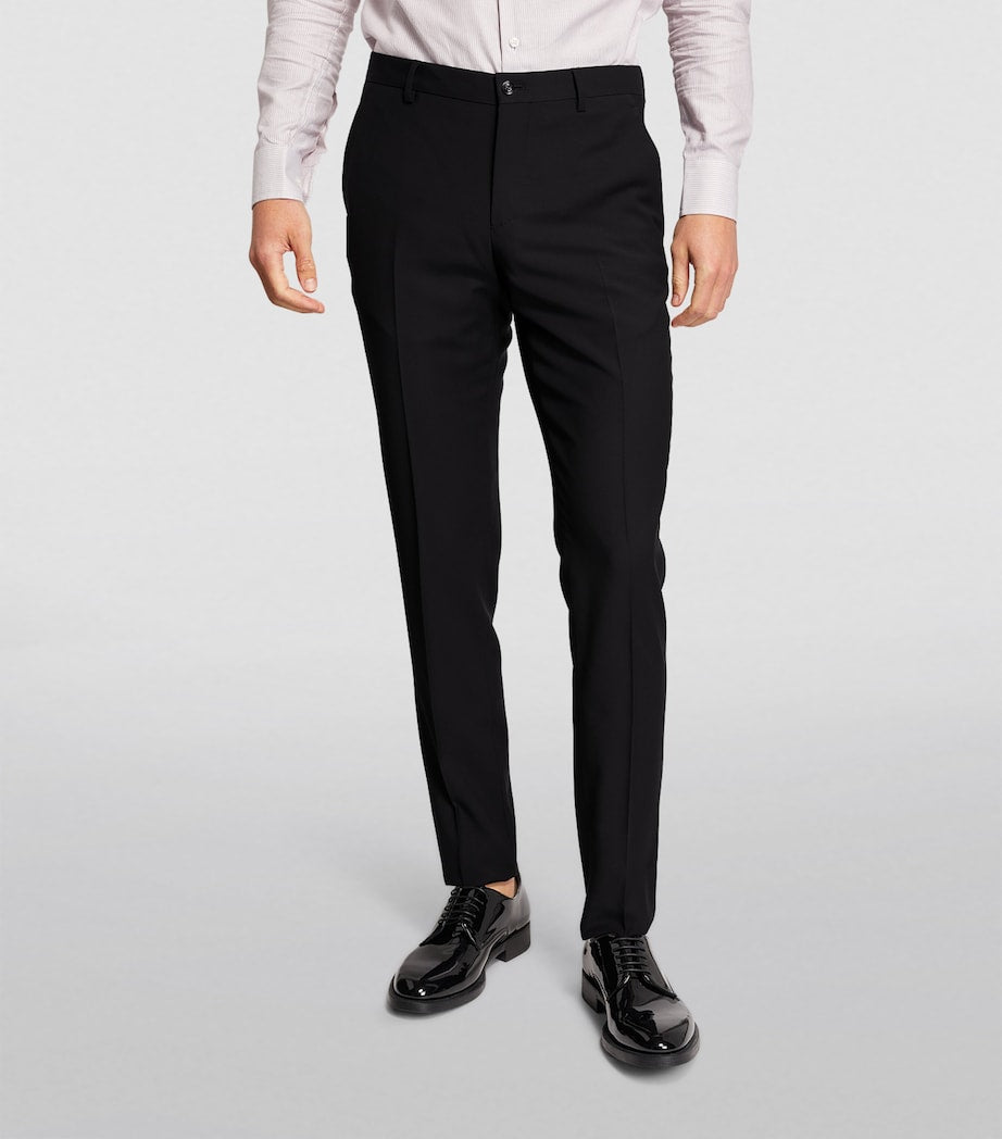 Giorgio Armani Wool Double-Breasted Two-Piece Suit