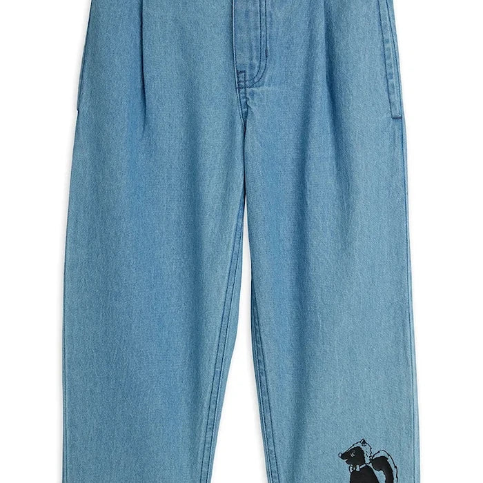 Çocuklar için relaxed fit kot pantolon Skunk