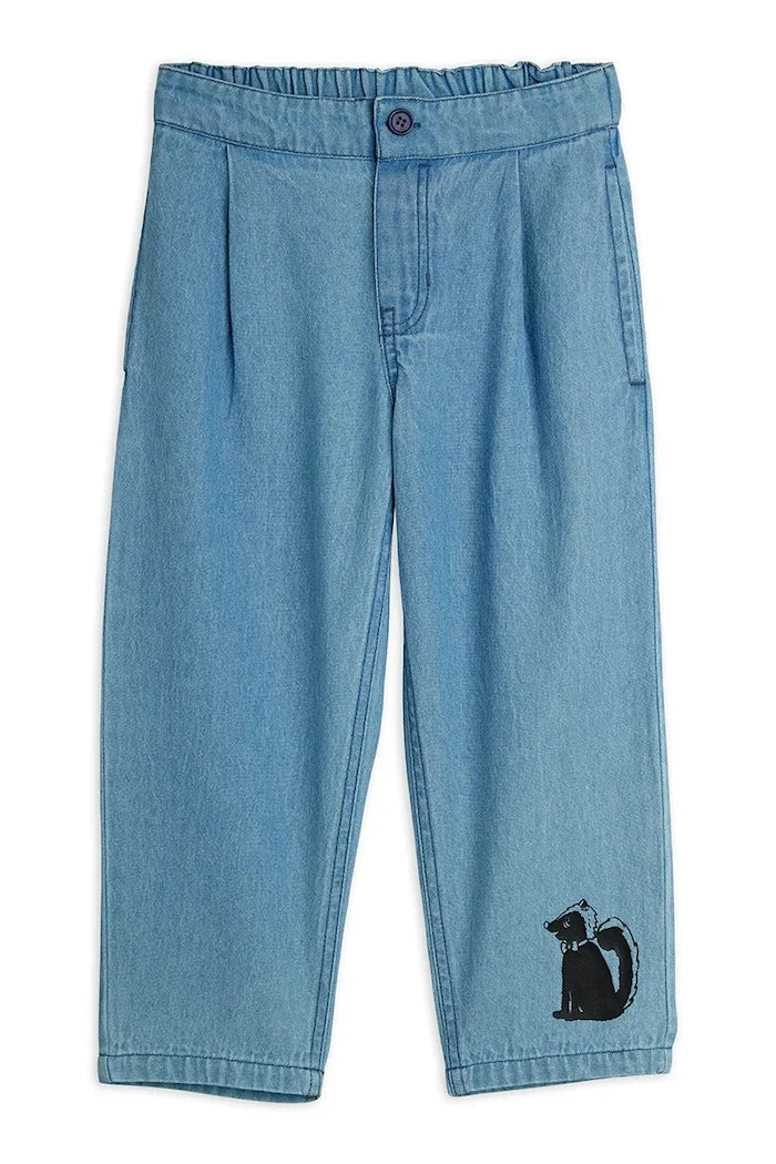 Çocuklar için relaxed fit kot pantolon Skunk