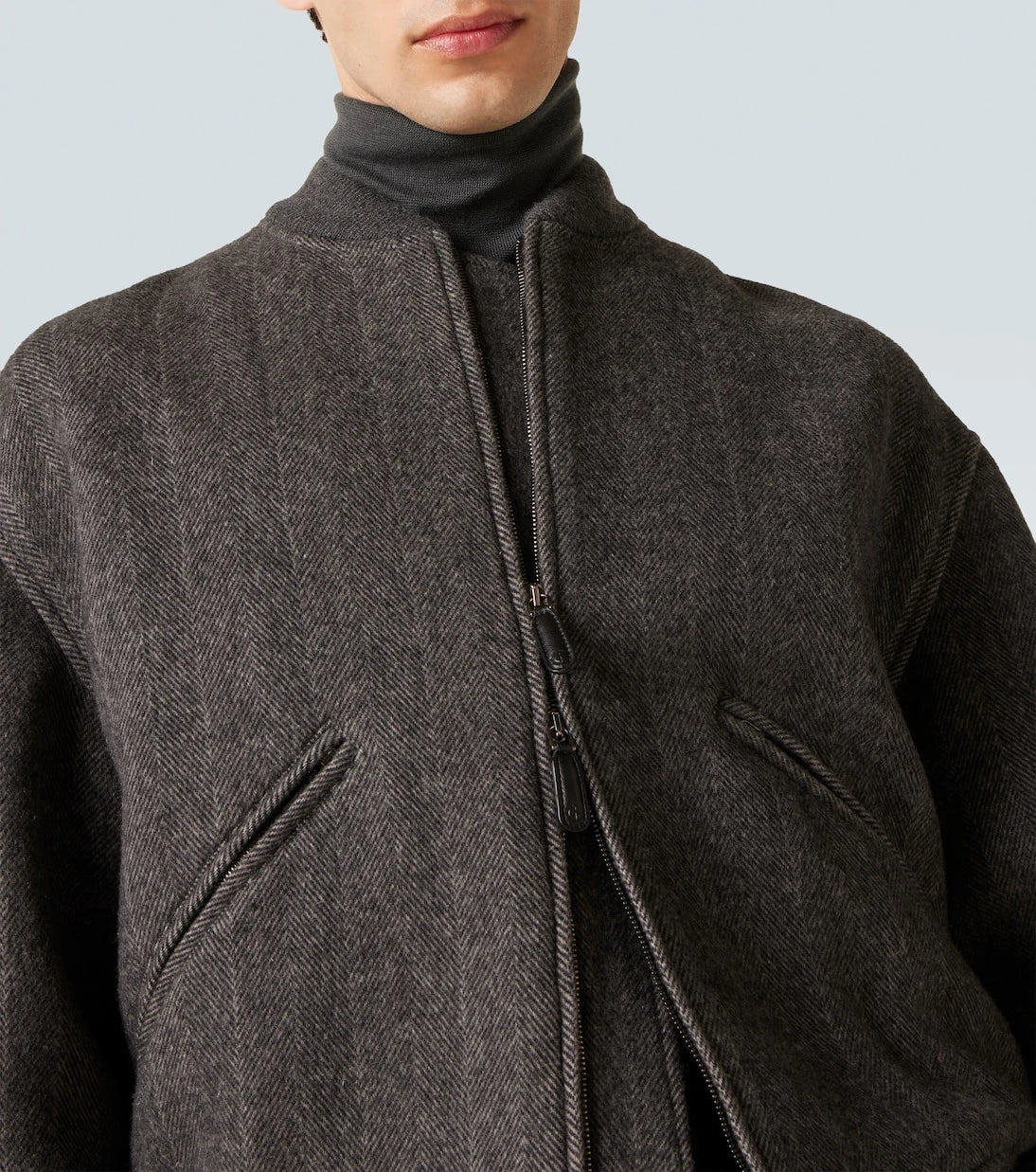 Giorgio Armani - Cashmere bomber jacket