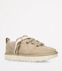 UGG Beige Suede Lo Lowmel Sneakers