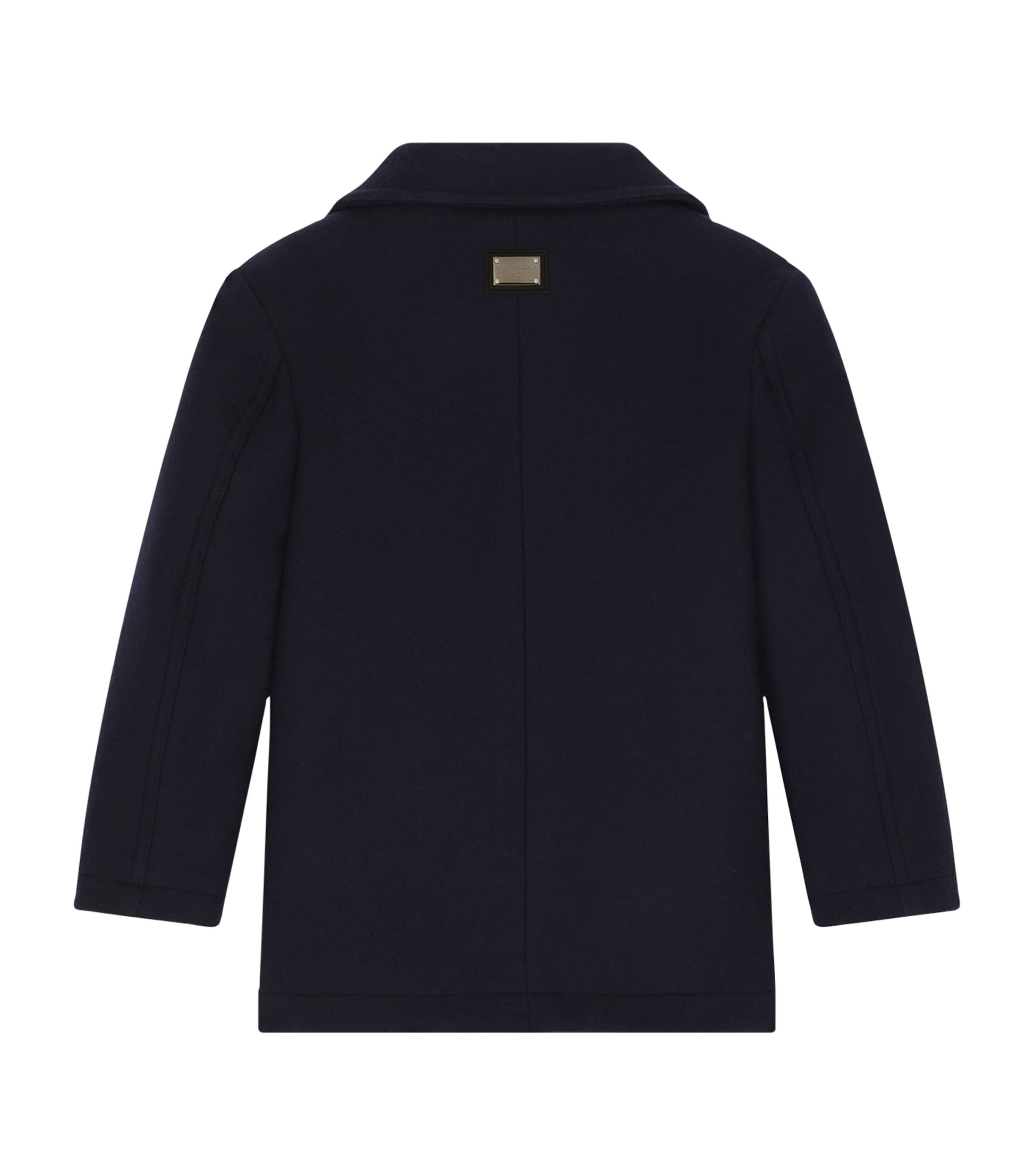 Dolce & Gabbana Kids Virgin Wool-Blend Pea Coat (2-6 Years)