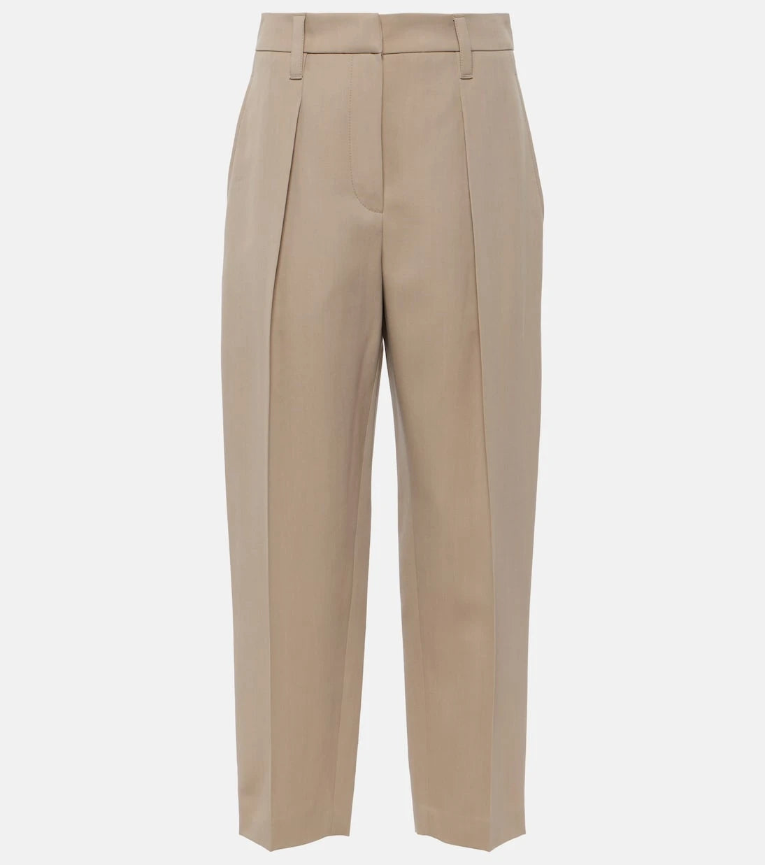 Brunello Cucinelli - Wool-blend straight pants