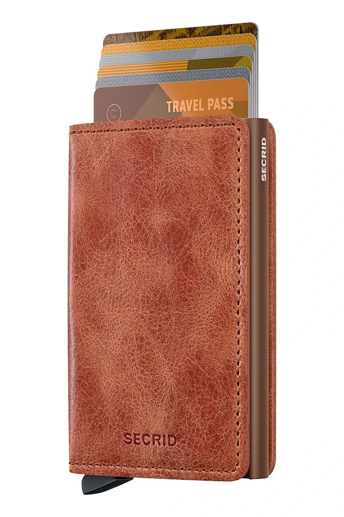 Кожен портфейл Secrid