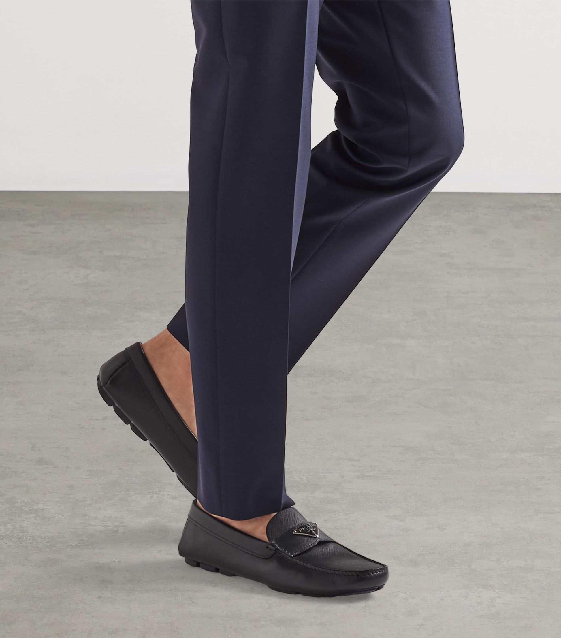 Prada Saffiano leather Driver Shoes