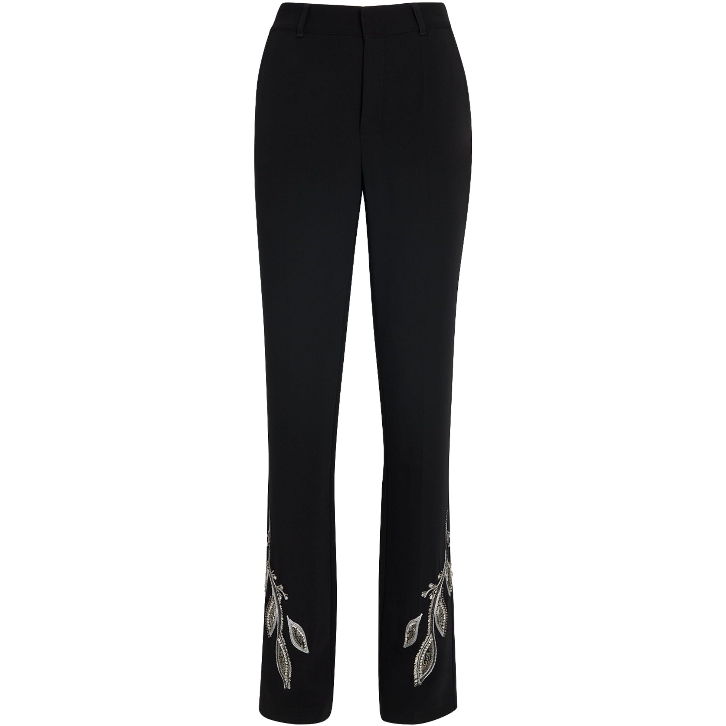 Cinq A Sept Black Embellished Kerry Trousers