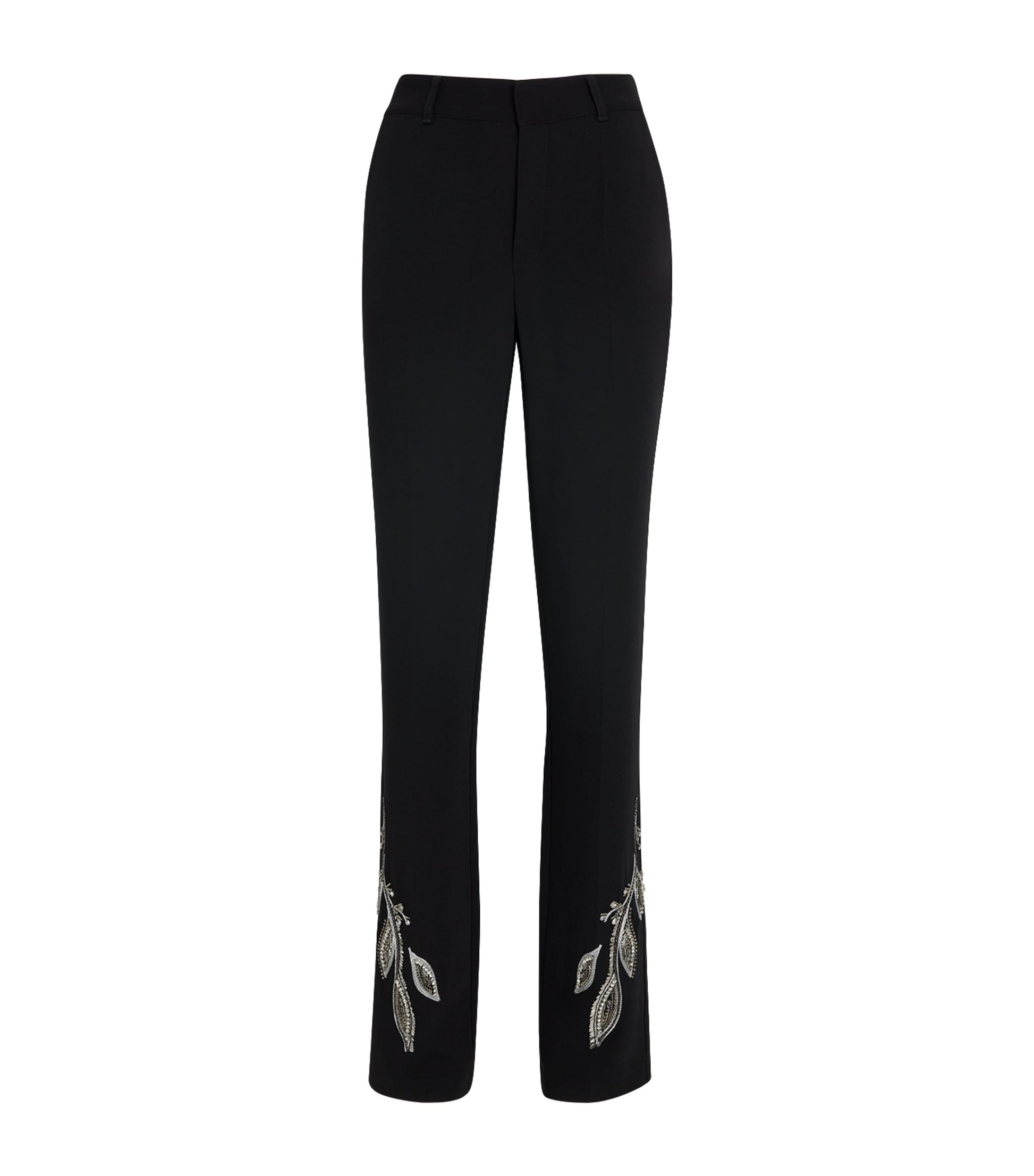 Cinq A Sept Black Embellished Kerry Trousers