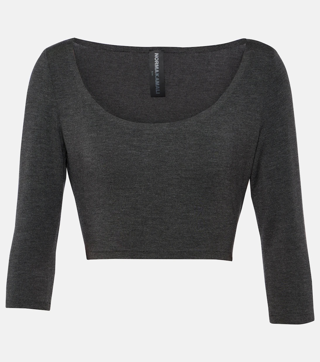 Norma Kamali - Jersey crop top