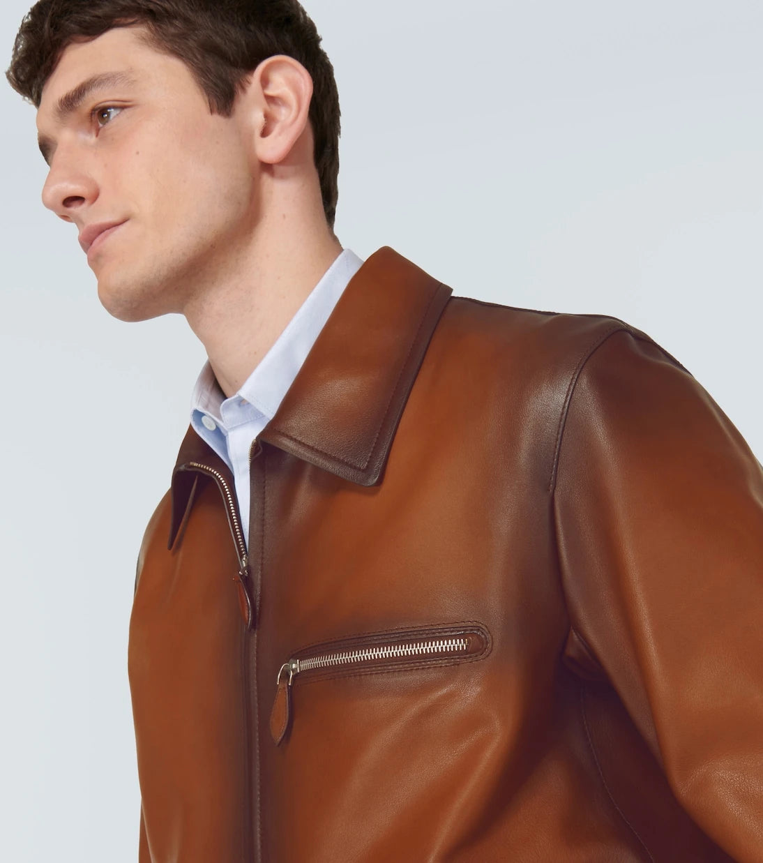 Berluti - Patina 1 Jour leather blouson jacket