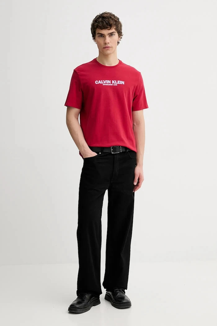 Памучна тениска Calvin Klein