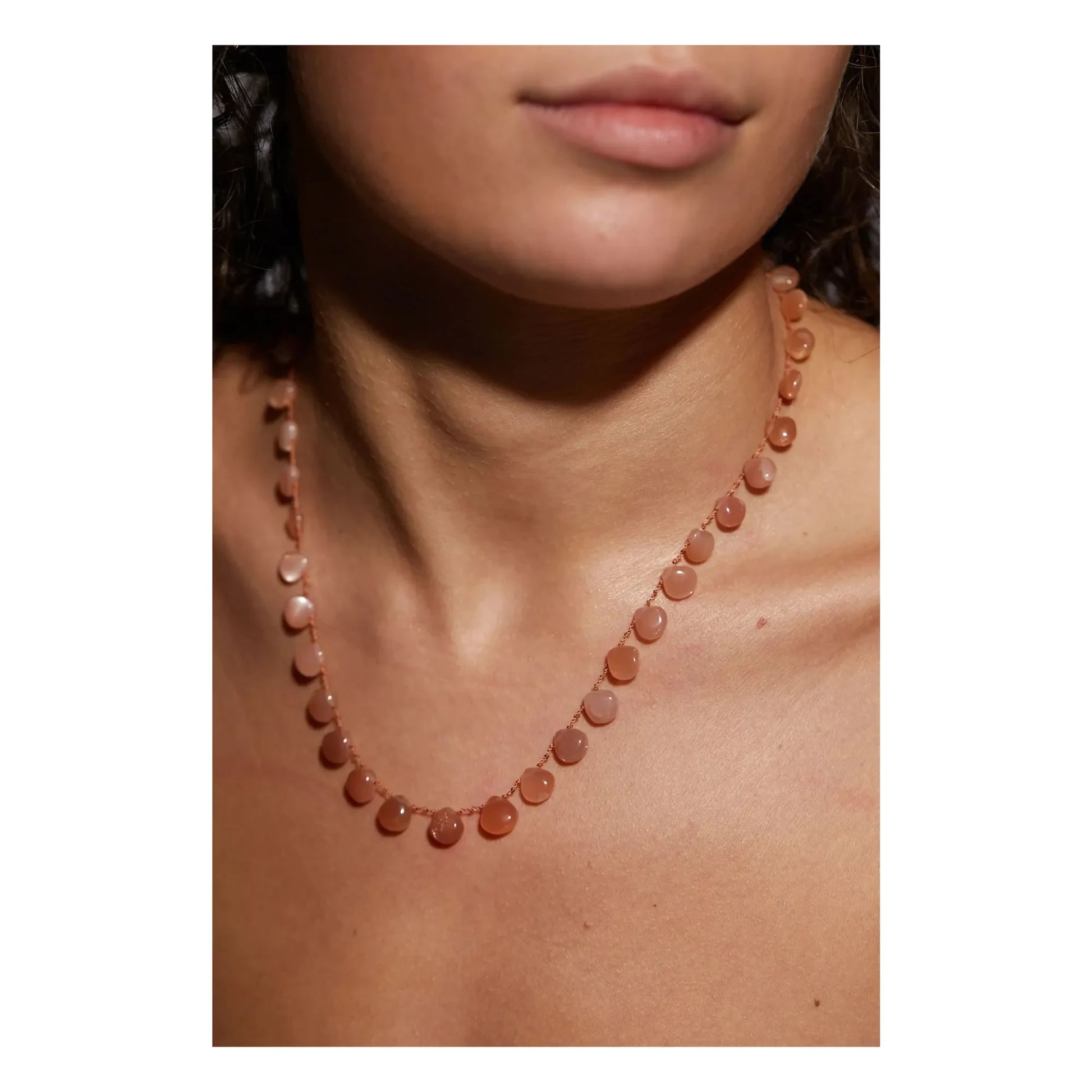 Ivarene - Sunk Haze necklace | Orange