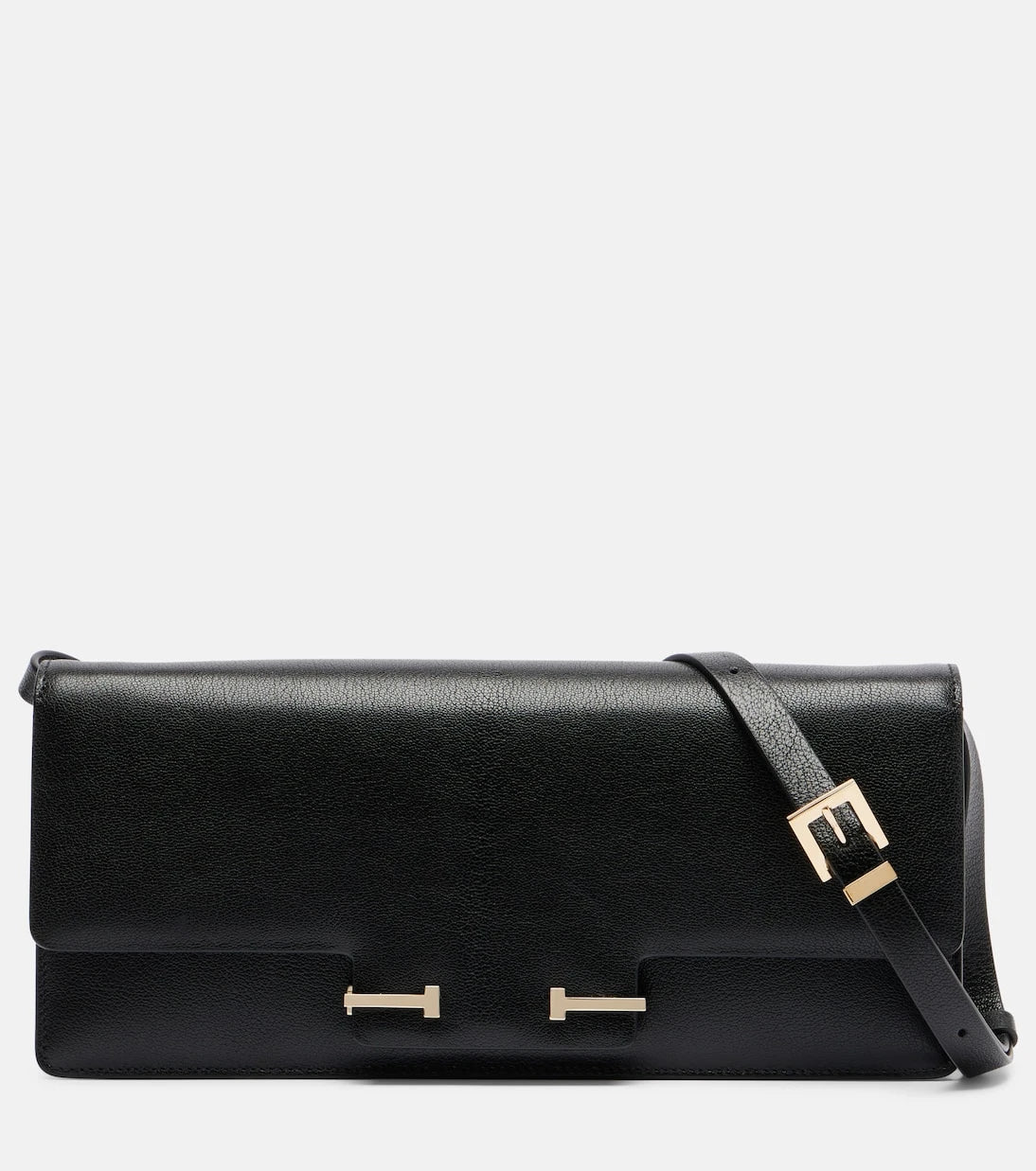 Tom Ford - Double T leather shoulder bag