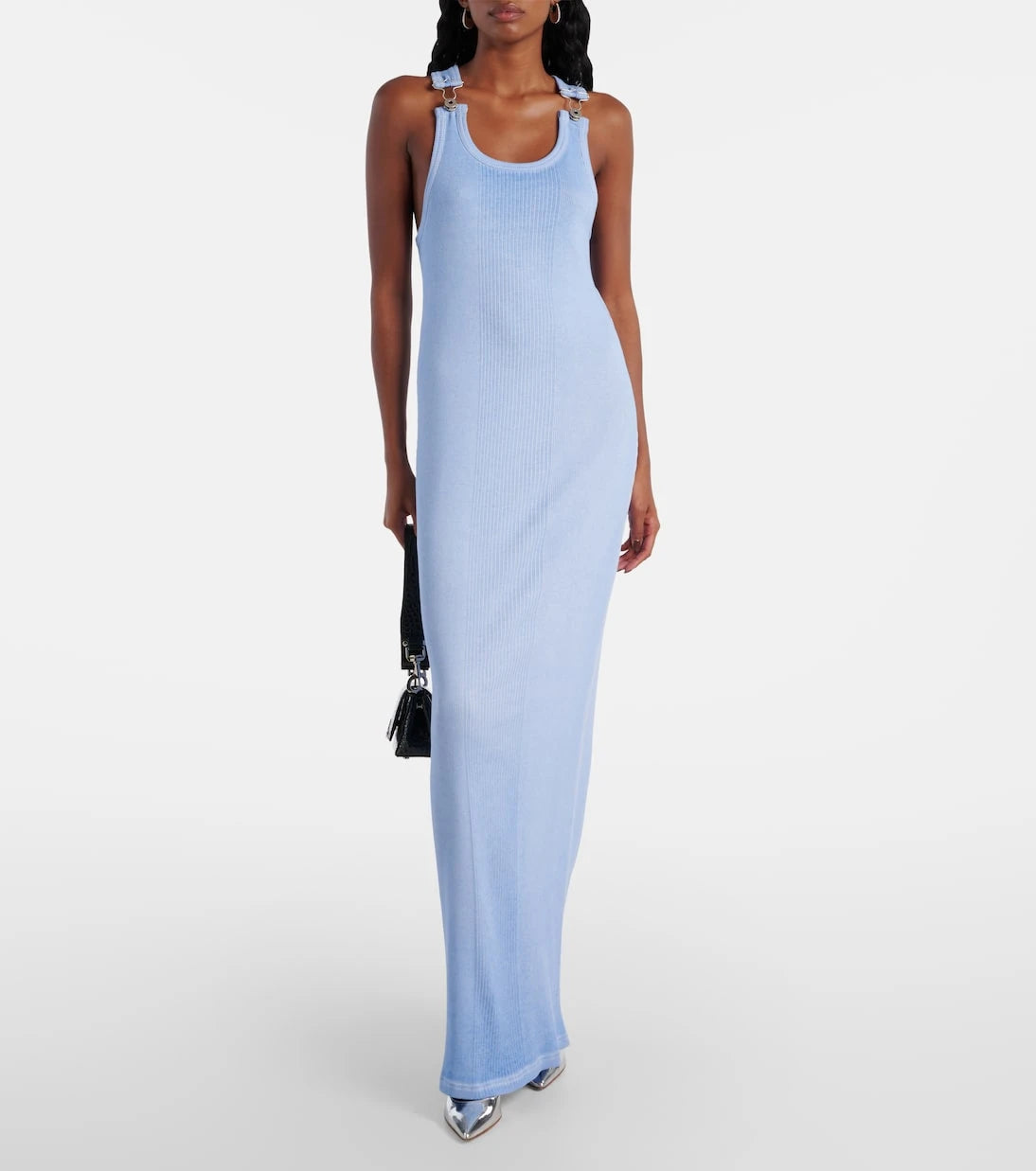 Jean Paul Gaultier - Cotton jersey maxi dress