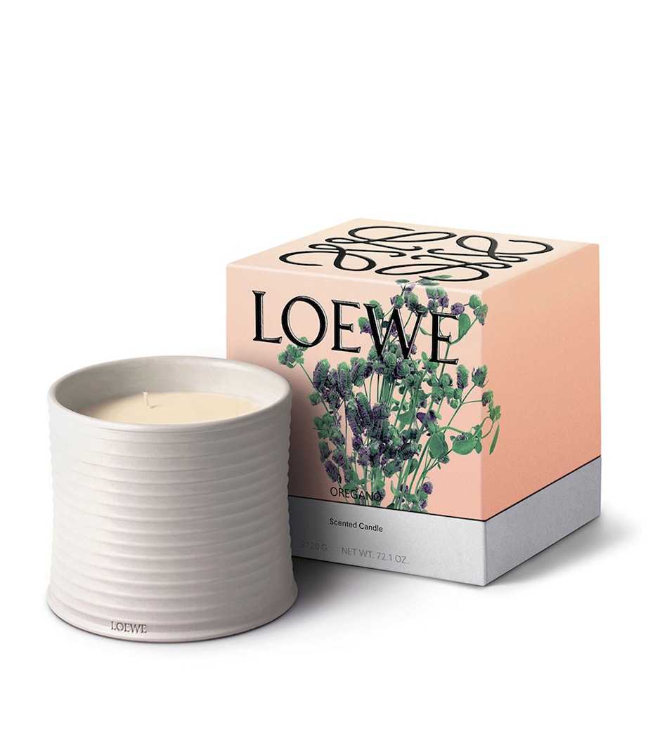 Large Oregano Scented Candle