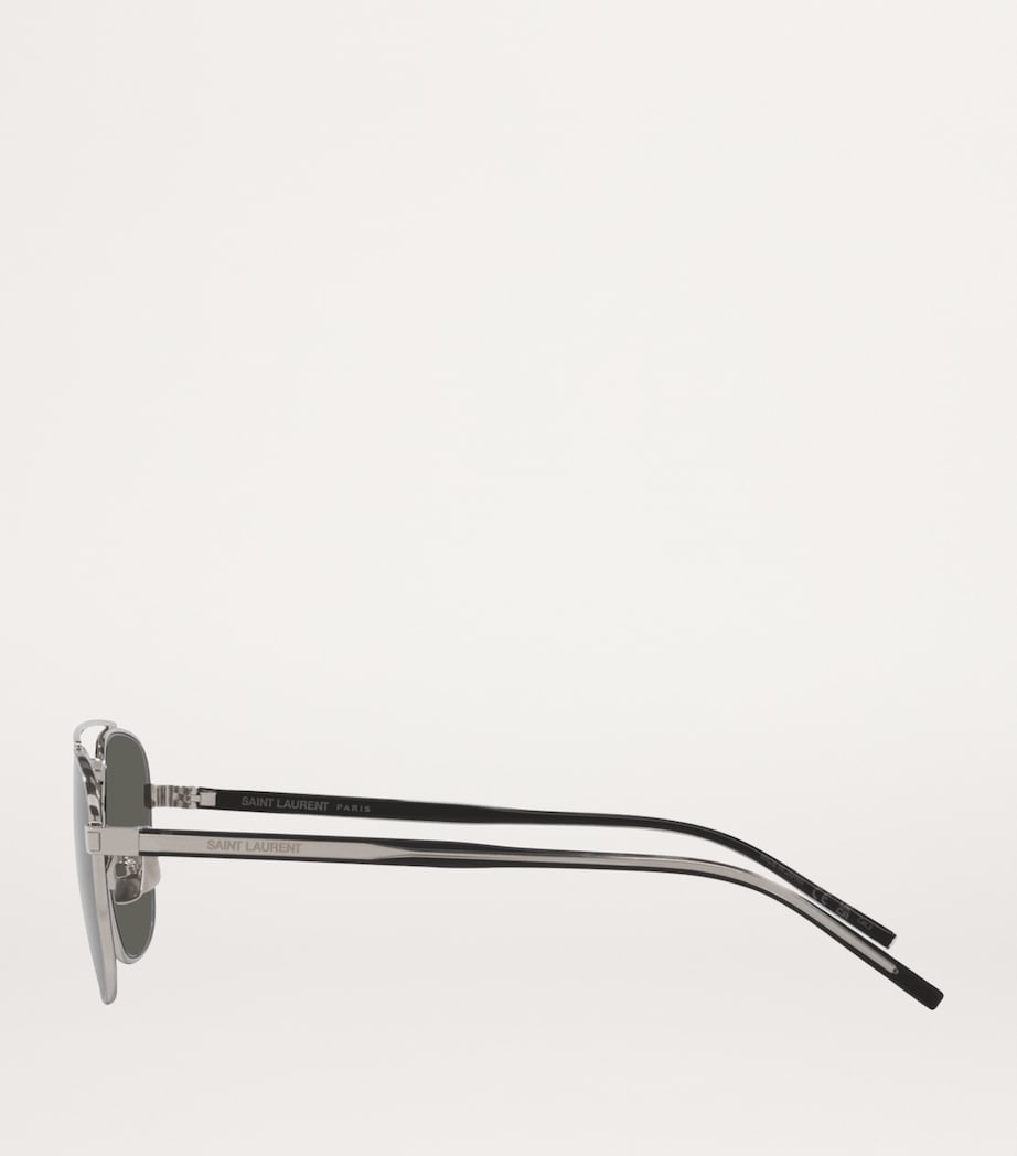 Silver Metal SL 665 Sunglasses