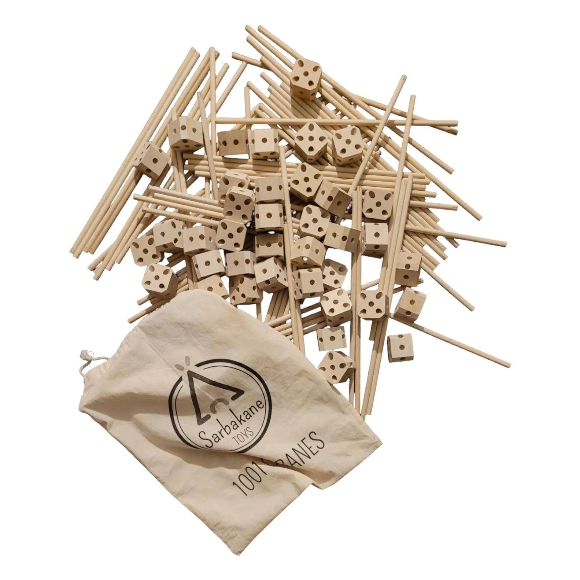 Sarbakane - Cabane à construire - Pack Castor - 111 pieces