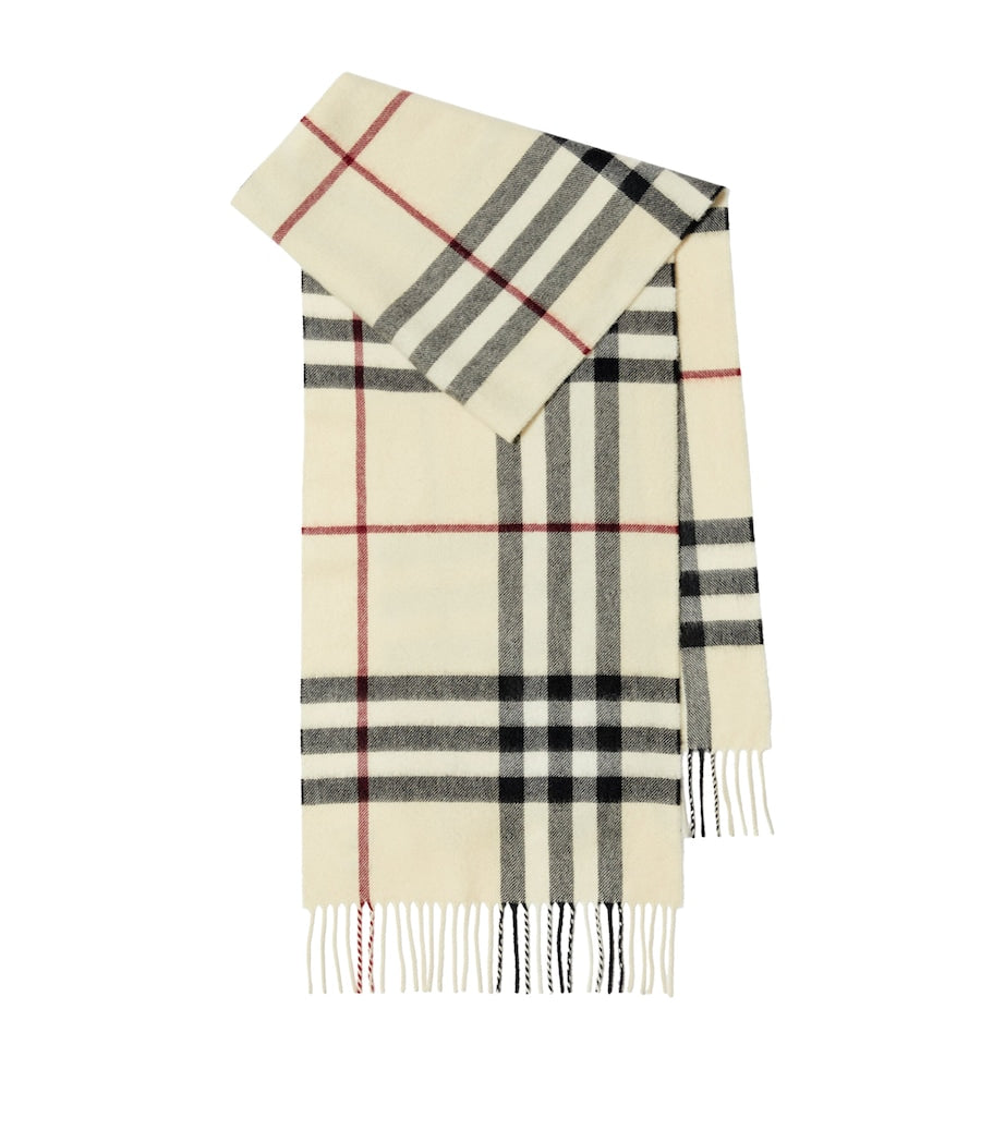 Burberry Cashmere Check Scarf