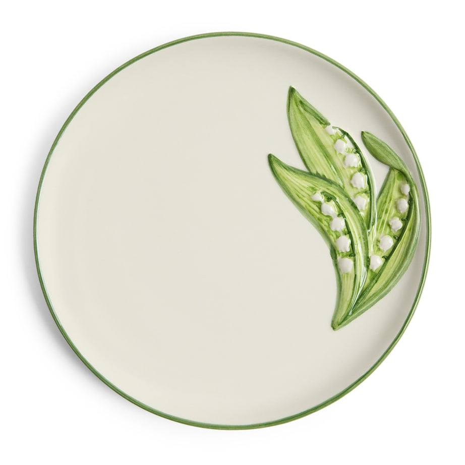 Lilly Of The Valley Dessert Plate (21cm)