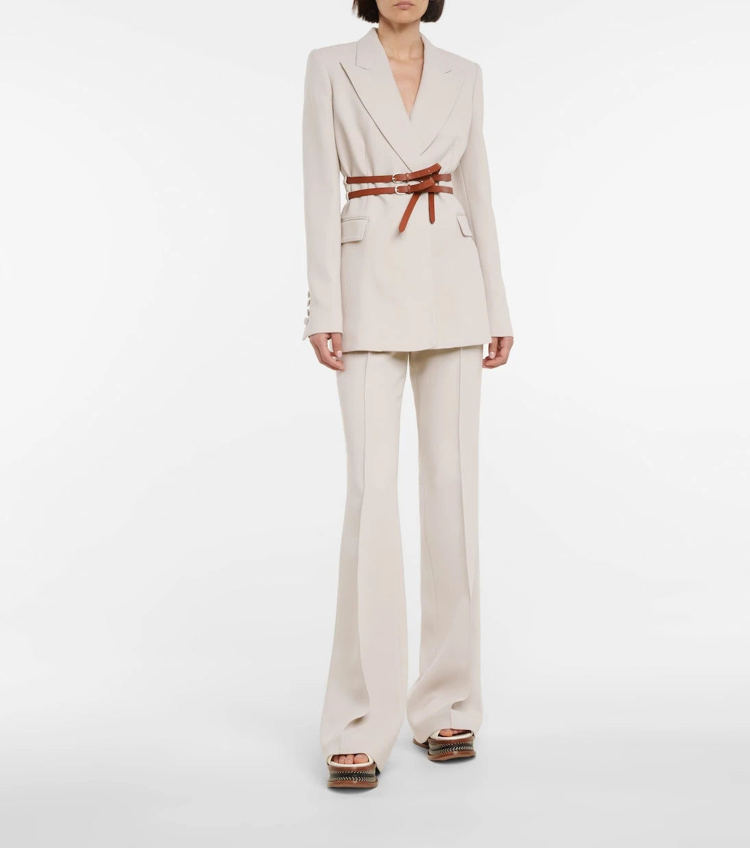 Gabriela Hearst - Perez high-rise wool pants