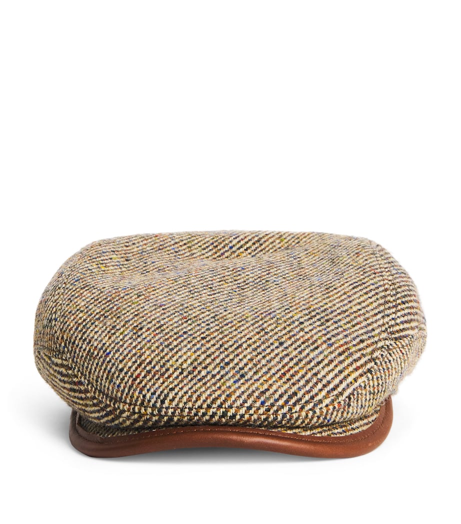 Wool-Blend Tweed Driver Cap