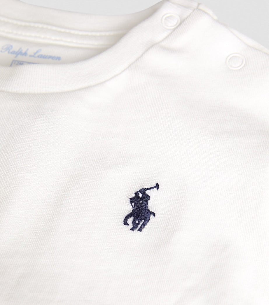 Ralph Lauren Kids Cotton Logo T-Shirt (3-24 Months)