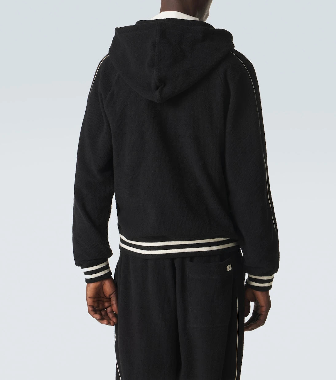 Wales Bonner - Prince cotton-blend terry hoodie