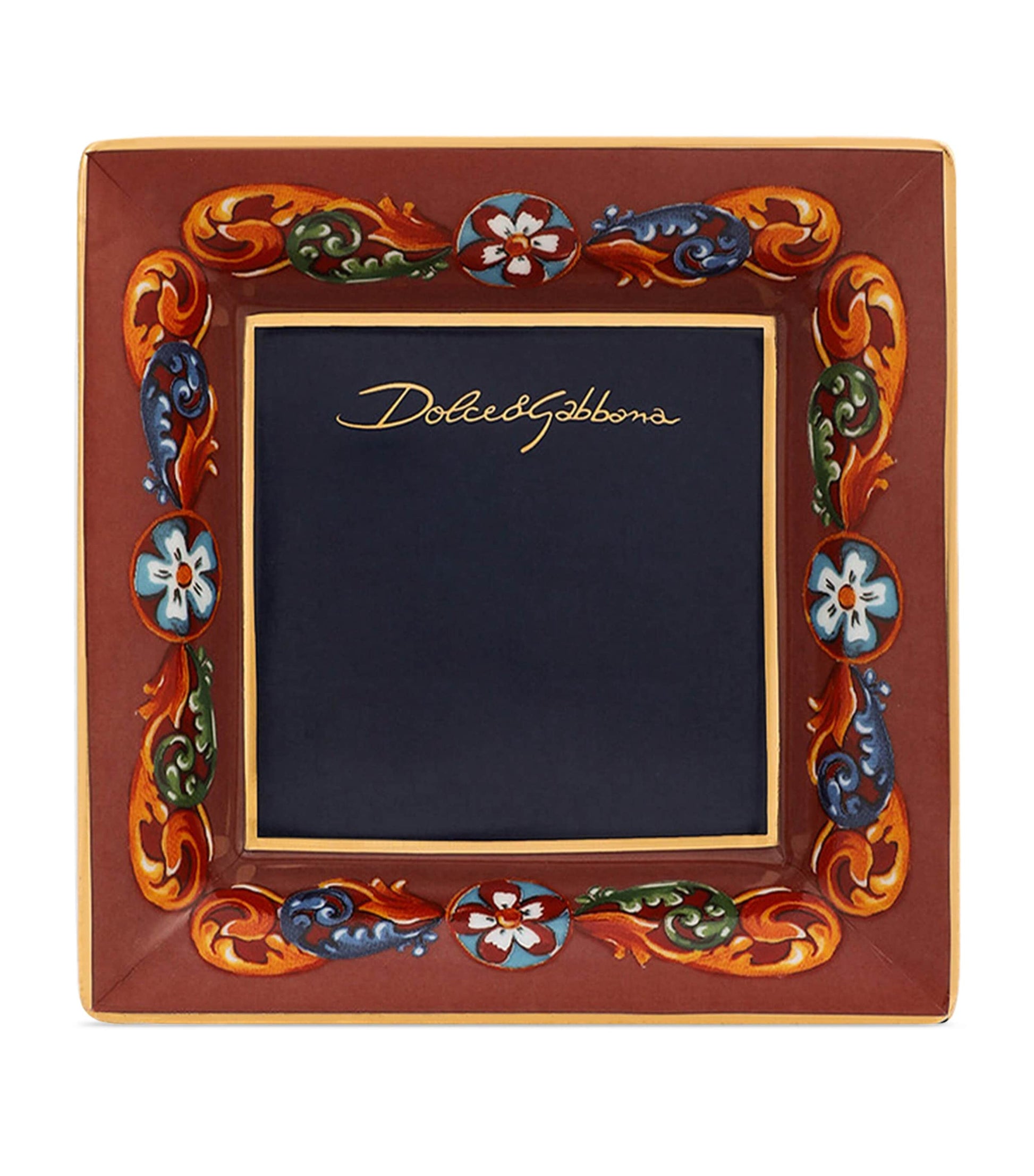 Dolce & Gabbana Casa Set of 3 Carretto Decorative Square Plates (10cm)