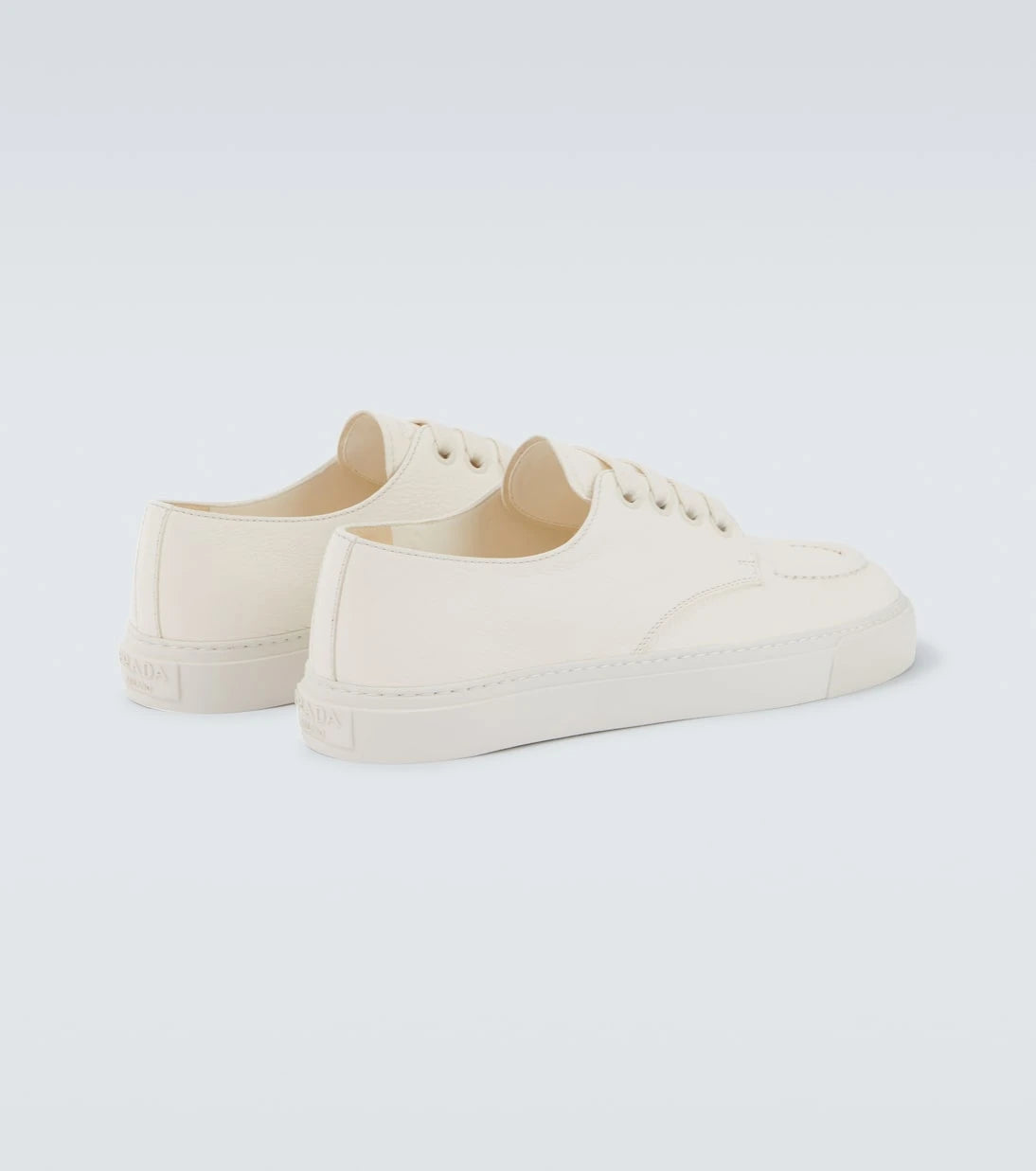Prada - Suede low-top sneakers