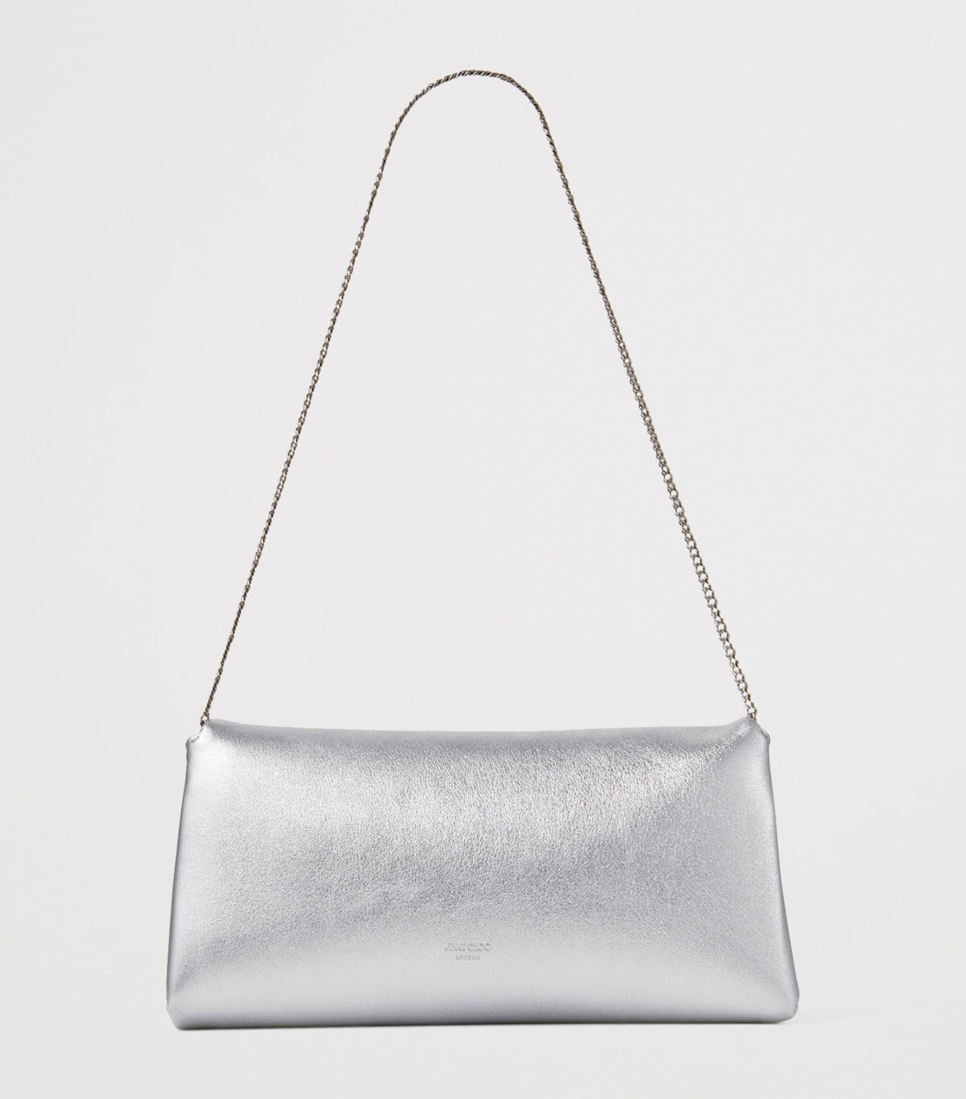 Silver Kya Clutch Bag