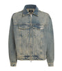 Blue Bleached Denim Jacket
