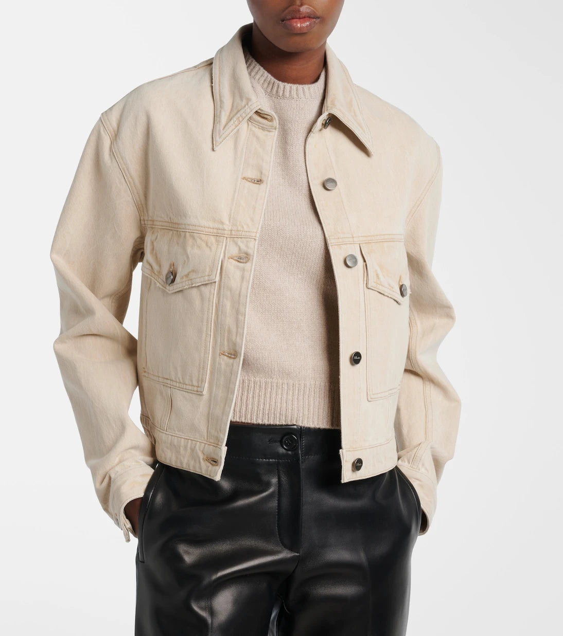 Khaite - Tomer denim jacket