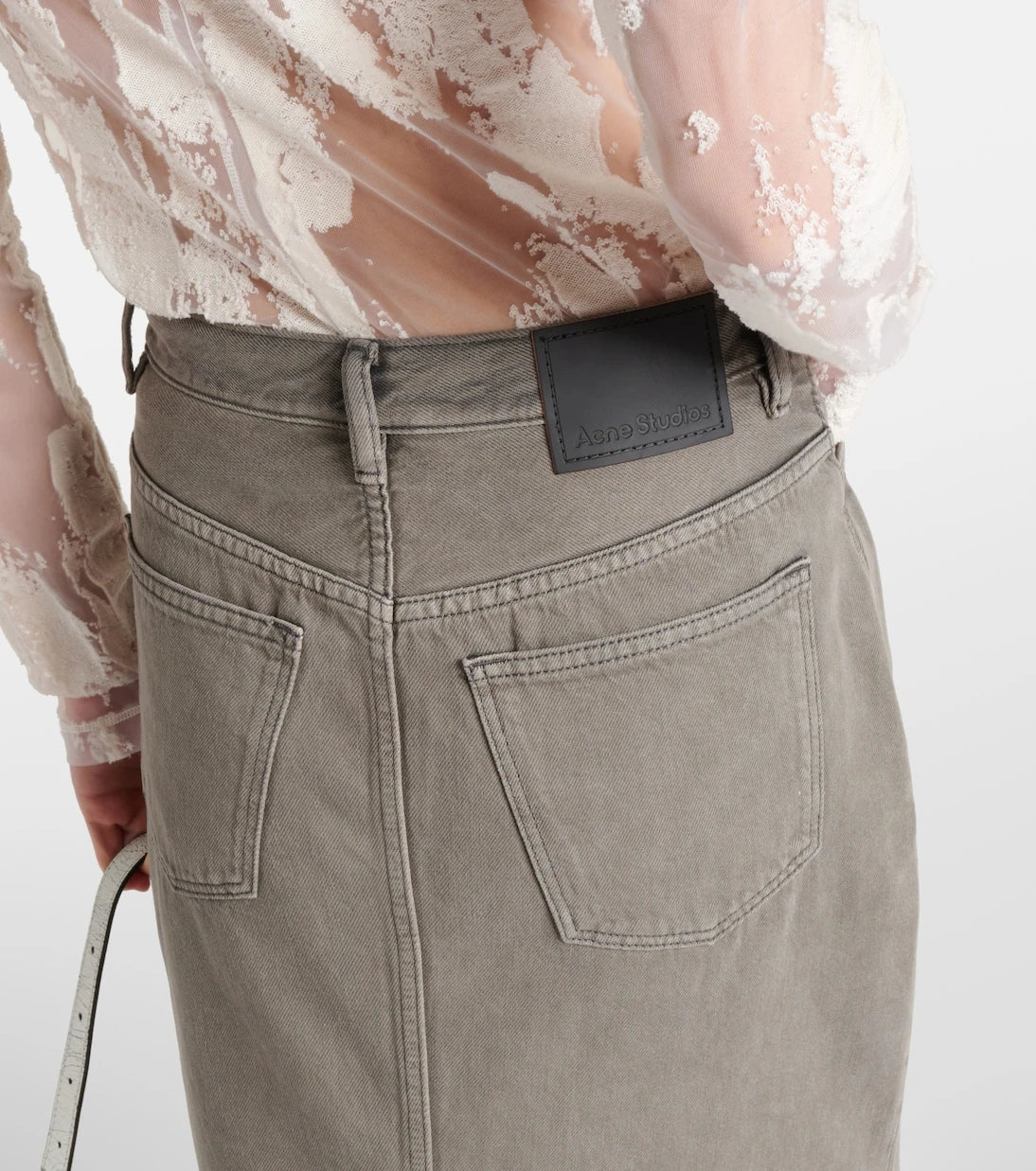 Acne Studios - Philo denim maxi skirt