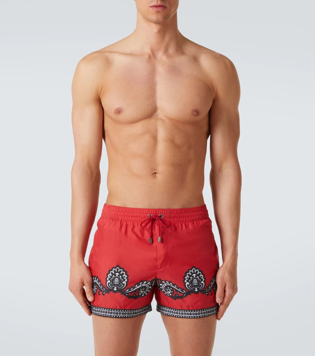 Dolce&Gabbana - Printed swim trunks