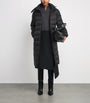 Black Quilted Carioca Puffer Coat