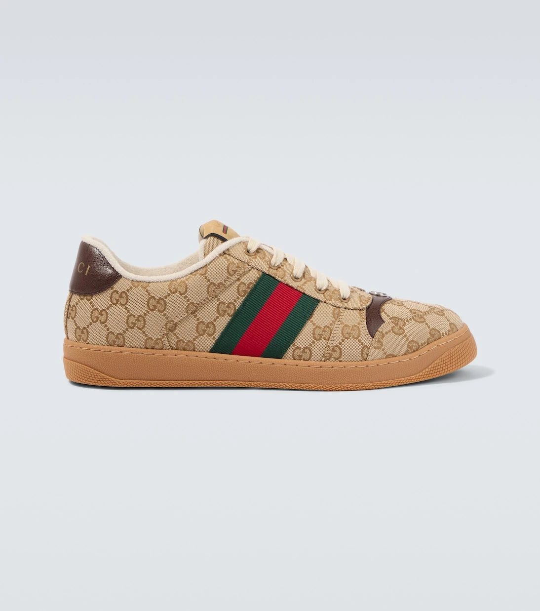 Gucci - حذاء سنيكرز سكرينر GG كانفاس