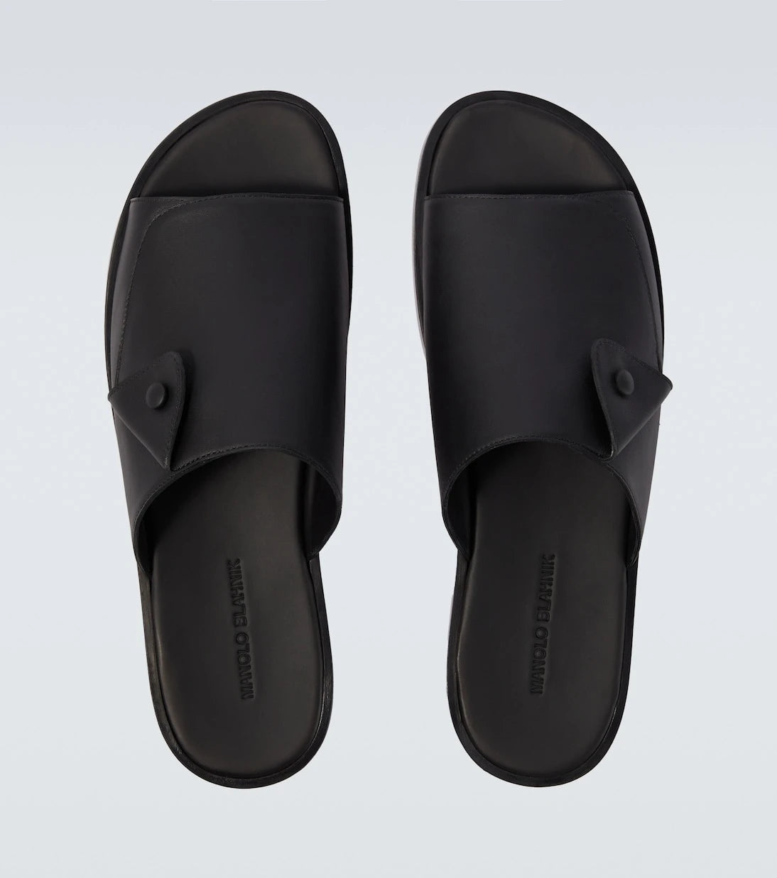 Manolo Blahnik - Lino leather sandals