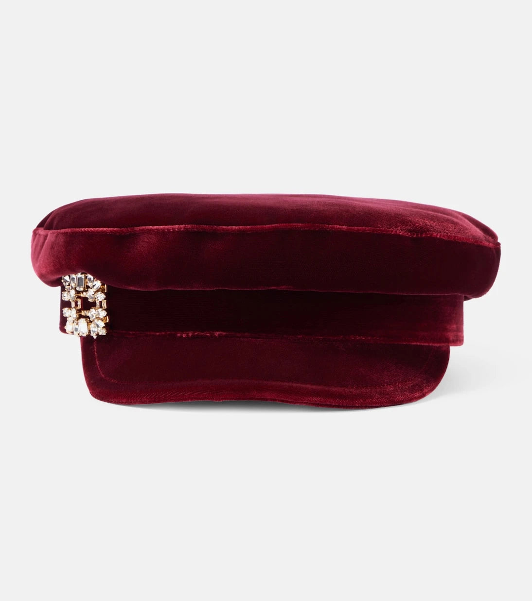Roger Vivier - Baker Boy velvet newsboy cap